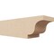 Ekena Millwork 6in. W x 6in. H x 20in. L Newport Woodgrain TimberThane Rafter Tail, Primed Tan RFTUR06X06X20NEWRCPR - alternate 1